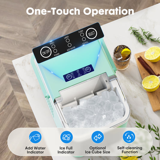Countertop Ice Maker with Handle